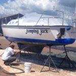 Dustless Blasting - Boat